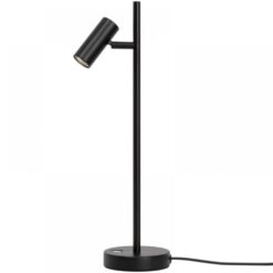 Nordlux Omari Φωτιστικό Γραφείου Μαύρο LED 3.2W 2700K Διακόπτη Αφής Dimmable –  2112245003