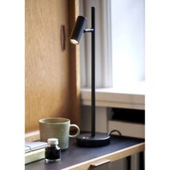 Nordlux Omari Φωτιστικό Γραφείου Μαύρο LED 3.2W 2700K Διακόπτη Αφής Dimmable –  2112245003