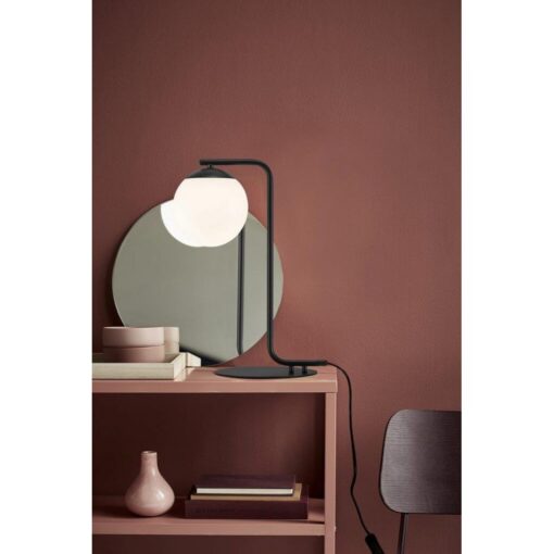 Nordlux Grant Φωτιστικό Γραφείου Μαύρο E14  Γυάλινο/Μεταλλικό –  46635003