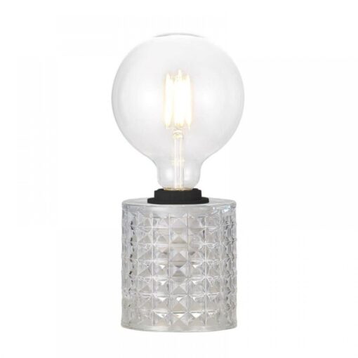 Nordlux Hollywood Φωτιστικό Γραφείου Clear E27  Γυάλινο/Πλαστικό –  46645000