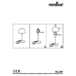 Nordlux Ellen 20 Φωτιστικό Γραφείου Μαύρο E14  Μεταλλικό/Πλαστικό –  48555003