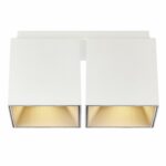 Nordlux Ethan 2-Spot  Εξωτερικό Σποτ   Λευκό Ματ  GU10  Αλουμίνιο/Μεταλλικό –  2110410101