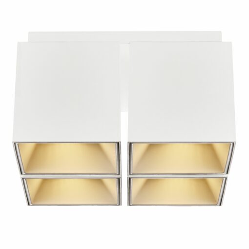 Nordlux Ethan 4-Spot  Εξωτερικό Σποτ   Λευκό Ματ  GU10  Αλουμίνιο/Μεταλλικό –  2110430101