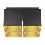 Nordlux Ethan 4-Spot  Εξωτερικό Σποτ  Μαύρο Ματ  GU10  Αλουμίνιο/Μεταλλικό –  2110430103