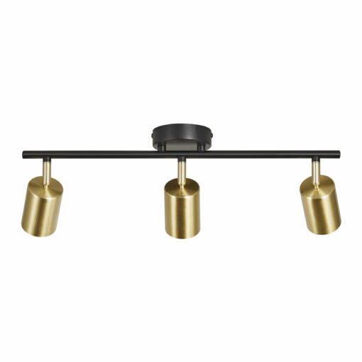 Nordlux Explore 3  Σποτ Φωτιστικό   Ορείχαλκος  GU10  Μεταλλικό/Μεταλλικό –  2113700135