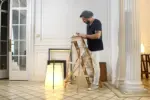 Faro Barcelona AKANE 595 Επιτραπέζιο Φωτιστικό Μπεζ Χρώματος – 28371