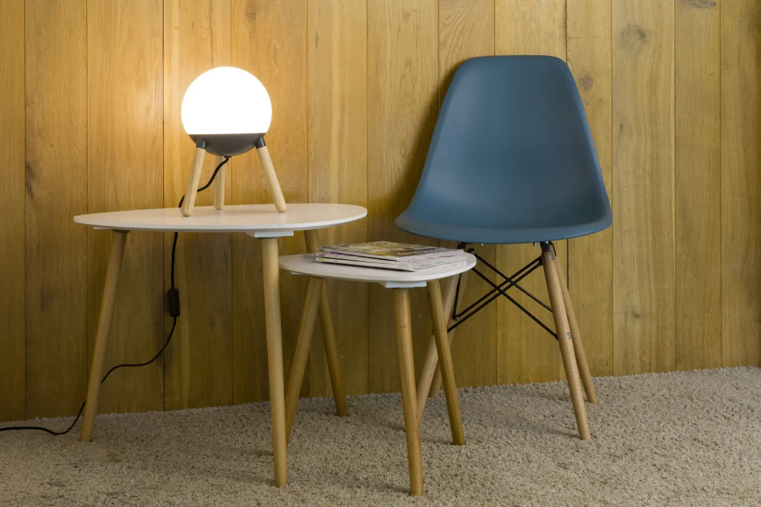 Faro Barcelona MINE GLASS Επιτραπέζιο Φωτιστικό, Γκρι Χρώματος – 28379