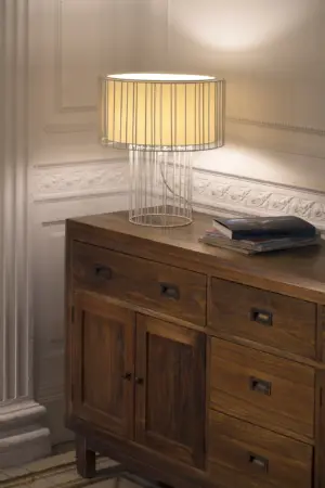 Faro Barcelona LINDA Επιτραπέζιο Φωτιστικό Λευκού Χρώματος  E27 – 29307