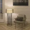 Faro Barcelona LINDA Επιδαπέδιο Φωτιστικό Μαύρου-Μπεζ Χρώματος E27 – 29312
