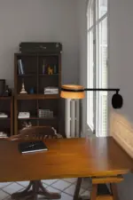 Faro Barcelona LOOP Επιτοίχιο Αρθρωτό Φωτιστικό, Step Dimmable, Ξύλινη Απόχρωση LED 6W 2700K – 29566