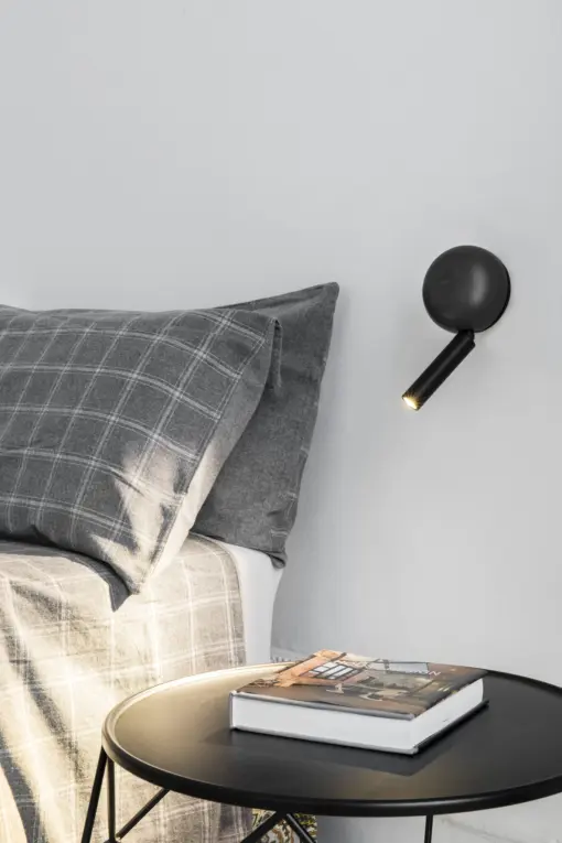 Faro Barcelona PRESS Επιτοίχιο Φωτιστικό Μαύρου Χρώματος LED 3W 3000Κ – 62351