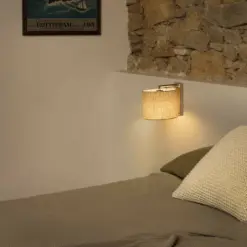 Faro Barcelona SAHARA Επιτοίχιο Φωτιστικό Λευκού Χρώματος-62705