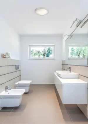 Faro Barcelona LOGOS-1 Φωτιστικό Οροφής/Τοίχου Νίκελ Σατινέ 1XE27 IP44 FARO – 62980