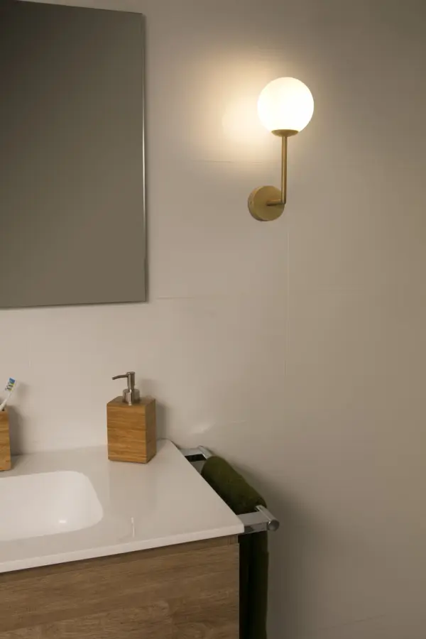 Faro Barcelona GALA Επιτοίχιο Φωτιστικό Χρυσού Χρώματος 1xG9- 63505