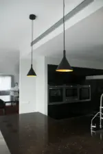 Faro Barcelona PAM-P Κρεμαστό Φωτιστικό, Μαύρου-Χρυσού Χρώματος LED 11W 3000K- 64160