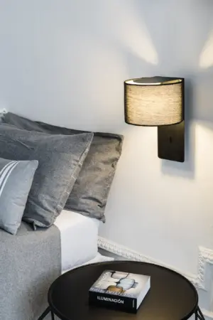 Faro Barcelona FOLD Επιτοίχιο Φωτιστικό Μαύρου Χρώματος E27- 64303