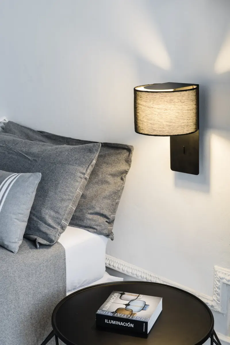 Faro Barcelona FOLD Επιτοίχιο Φωτιστικό Μαύρου Χρώματος E27- 64303