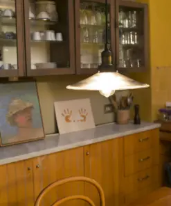 Faro Barcelona HALITA Κρεμαστό Φωτιστικό Από Διαφανές Γυαλί 1XE27 60W  – 65071