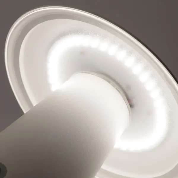 Faro Barcelona TASK Φορητό Επιτραπέζιο Φωτιστικό Λευκού Χρώματος, Step Dimmable LED 3000K 2W- 70914