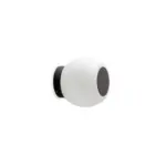 Faro Barcelona Φωτιστικό Τοίχου Moy LED 4W Μαύρο IP44 3000K FARO – 40093