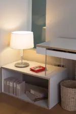 Faro Barcelona VOLTA Επιτραπέζιο Λευκό Φωτιστικό E27 – 20025