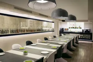 Faro Barcelona MUTE Dark Κρεμαστό Φωτιστικό Γκρι Χρώματος Με Λειτουργία Ηχομόνωσης, Step Dimmable LED 3000K – 20101