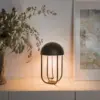 Faro Barcelona JELLYFISH Επιτραπέζιο Φωτιστικό, Μαύρου Χρυσού Χρώματος, LED 6W 3000K – 24522