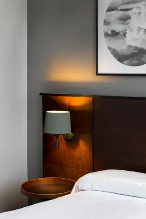 Faro Barcelona SAMBA Επιτοίχιο Φωτιστικό Μαύρου-Πράσινου Χρώματος με Φως Ανάγνωσης – 64309-37