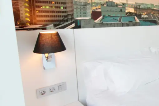 Faro Barcelona MOMA-1 Επιτοίχιο Φωτιστικό Μαύρου Χρώματος 1XE27 60W- 68505