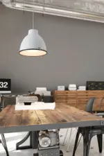 Faro Barcelona CHARLOTTE Κρεμαστό Φωτιστικό Λευκού Χρώματος 1XE27 60W – 68563
