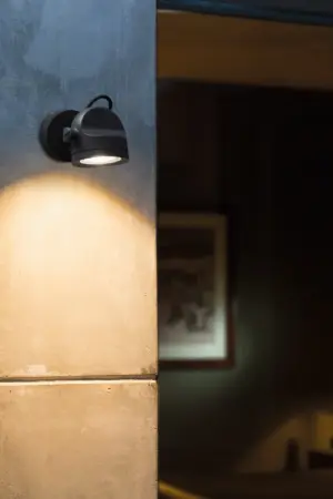 Faro Barcelona ALFA Dark grey projector lamp COB LED 3000K IP65 – 70025