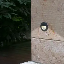 Faro Barcelona MINI Χωνευτό Φωτιστικό, Αδιάβροχο Φωτιστικό, Σκούρου Γκρι Χρώματος LED 1,2W 4000K- 70403