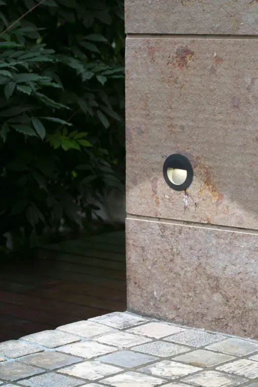 Faro Barcelona MINI Χωνευτό Φωτιστικό, Αδιάβροχο Φωτιστικό, Σκούρου Γκρι Χρώματος LED 1,2W 4000K- 70403