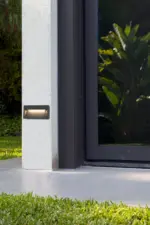 Faro Barcelona PATH Επιτοίχιο Φωτιστικό, Εξωτερικού Χώρου, IP44, Σκούρου Γκρι Χρώματος, SMD LED 9W 3000K – 70508