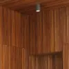Faro Barcelona TASA Φωτιστικό Οροφής, Σκούρου Γκρι Χρώματος, IP44 – 70806