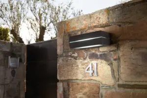 Faro Barcelona DRAGMA Επιτοίχιο Φωτιστικό Εξωτερικού Χώρου, IP65, Γκρι Χρώματος LED 15W 3000K- 71362L