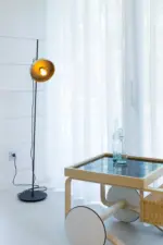 Faro Barcelona WHIZZ Φωτιστικό Δαπέδου, Μαύρου-Χρυσού Χρώματος – 20164-96