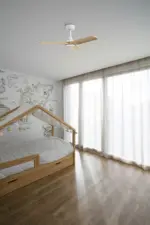 Faro Barcelona HEYWOOD S Ανεμιστήρας Οροφής με Τηλεχειριστήριο Λευκός με Ξύλο – 33805