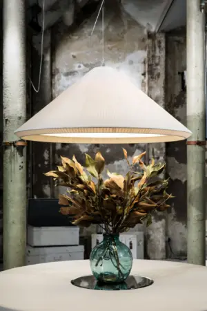 Faro Barcelona SAIGON IN 1300 Κρεμαστό Φωτιστικό Λευκού Χρώματος- 20125