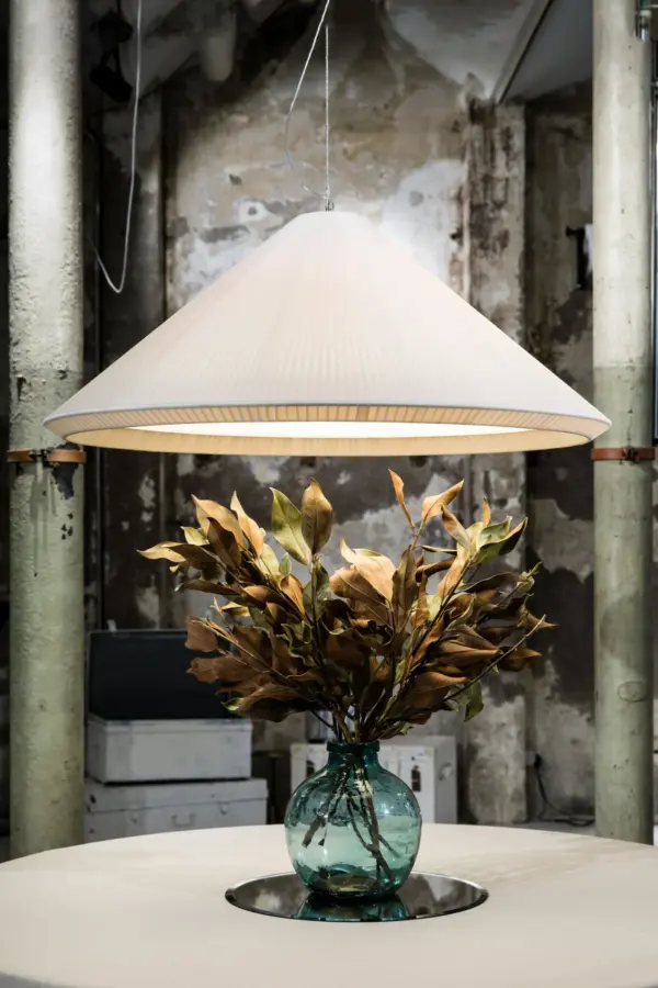 Faro Barcelona SAIGON IN 1300 Κρεμαστό Φωτιστικό Λευκού Χρώματος- 20125