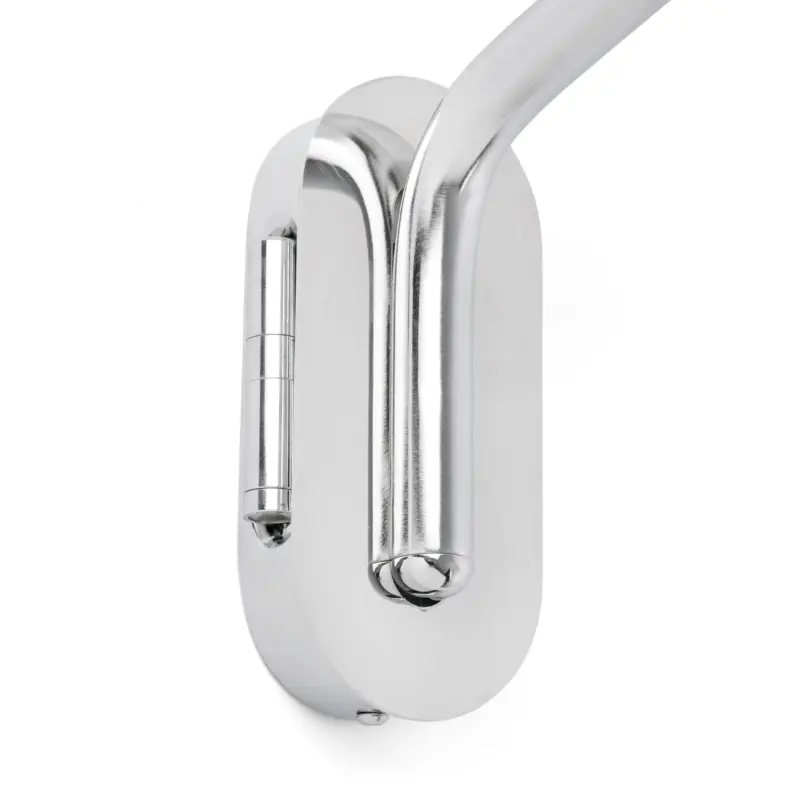 Faro Barcelona ETERNA Επιτοίχιο Φωτιστικό Χρωμίου- Μπεζ Χρώματος με Δεξί Αναγνώστη – 24006-11