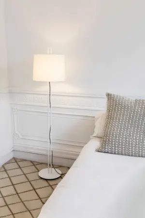 Faro Barcelona MONTREAL Επιδαπέδιο Φωτιστικό, Λευκού Χρώματος – 24036-07