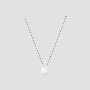 Faro Barcelona MINE GLASS Κρεμαστό Φωτιστικό Λευκού Χρώματος – 28375