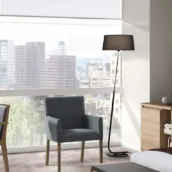 Faro Barcelona HOTEL Επιδαπέδιο Φωτιστικό, Μαύρου Χρώματος – 29948