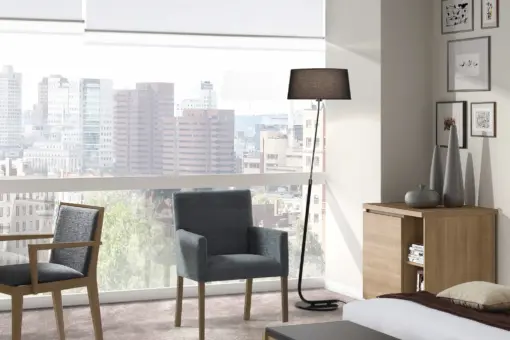 Faro Barcelona HOTEL Επιδαπέδιο Φωτιστικό, Μαύρου Χρώματος – 29948