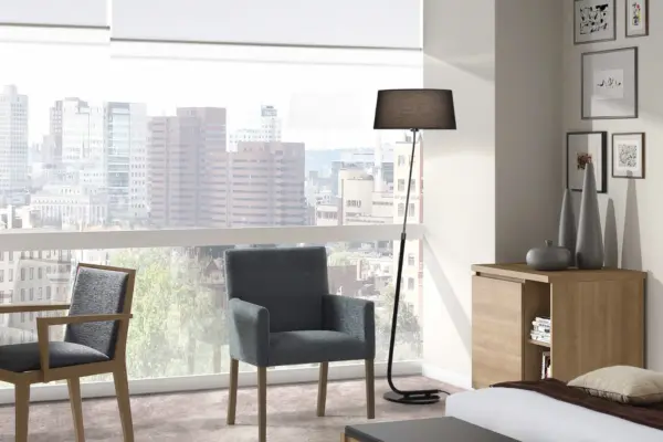 Faro Barcelona HOTEL Επιδαπέδιο Φωτιστικό, Μαύρου Χρώματος – 29948