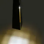 Faro Barcelona PLUMA Χρυσό-Μαύρο Κρεμαστό Φωτιστικό LED 6W 3000K- 64172