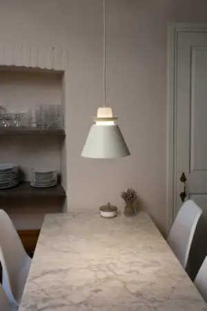 Faro Barcelona NAOS Κρεμαστό Φωτιστικό Μπεζ Χρώματος 1xE27 – 64500