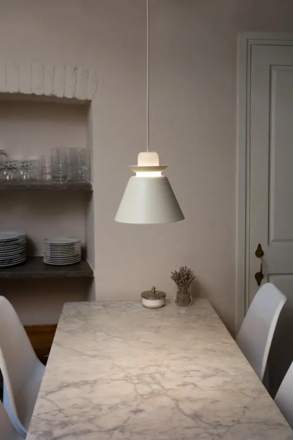 Faro Barcelona NAOS Κρεμαστό Φωτιστικό Μπεζ Χρώματος 1xE27 – 64500