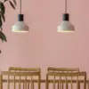 Faro Barcelona KOMBO Κρεμαστό Φωτιστικό Μπεζ Χρώματος 1X E27 – 68594-1L